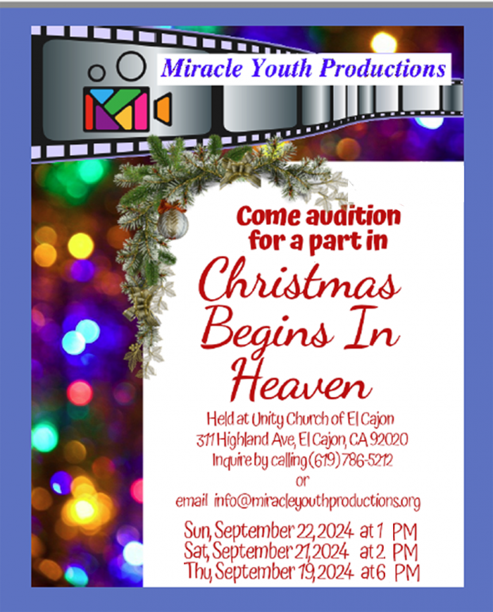 Youth Production audition