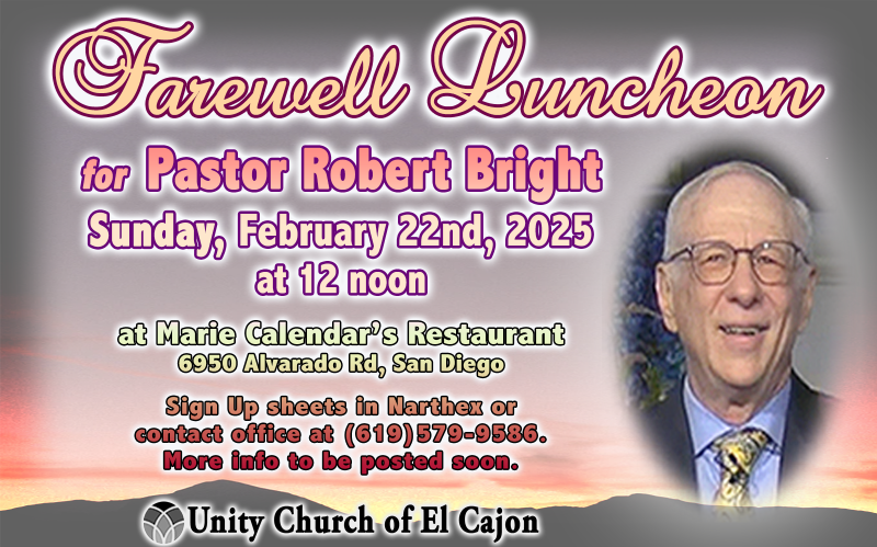 Farewell Luncheon Pastor Bright