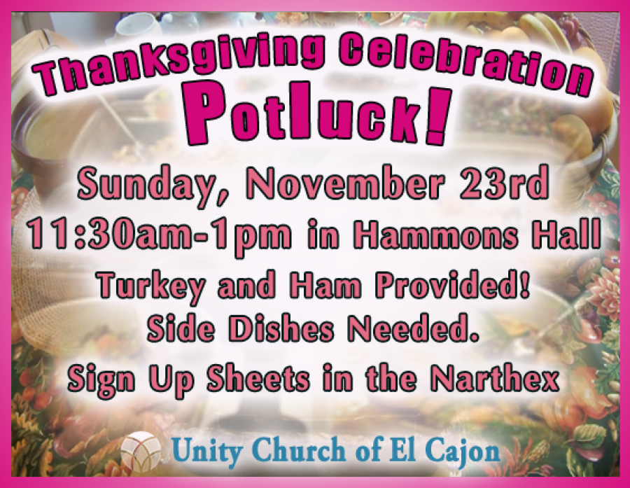 Thanksgiving Potluck